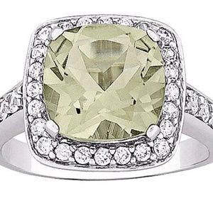 Women’s Green Amethyst Ring